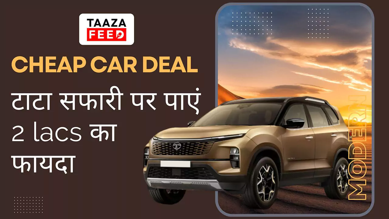Cheap Car Deal on Tata safari